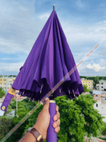 (Purple) ২৪ শিকের প্রিমিয়াম ছাতা - Image 3