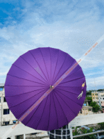 (Purple) ২৪ শিকের প্রিমিয়াম ছাতা
