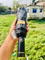 Premium 12 Ribs Umbrella with night Light and PU leather Cover - লাইট সহ প্রিমিয়াম ১২ শিকের ছাতা - Image 14