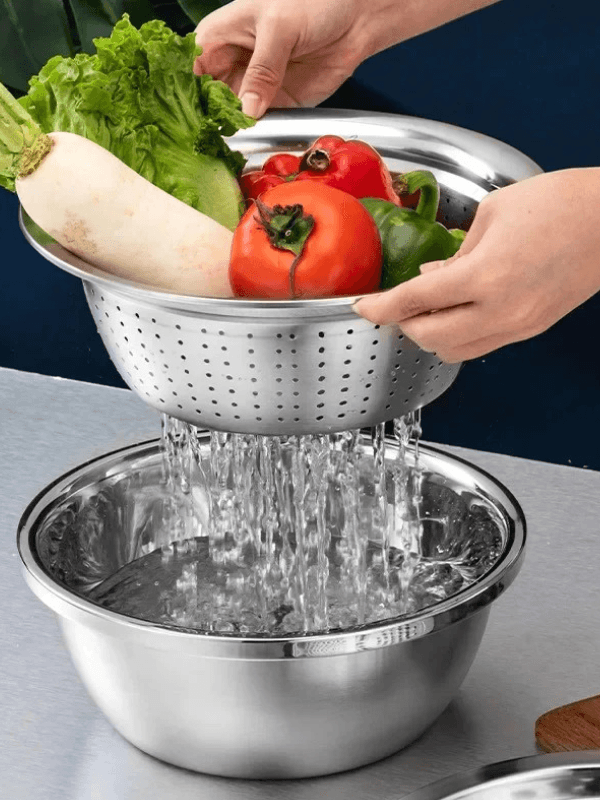 Untitled-design-1-2.png 3 in 1 Vegetable Cutter With Drain Basket - Image 1