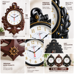 3 PCS Clock Combo 2 Black 1 Cofee - Image 2