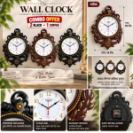 3 PCS Clock Combo 2 Black 1 Cofee - Image 3